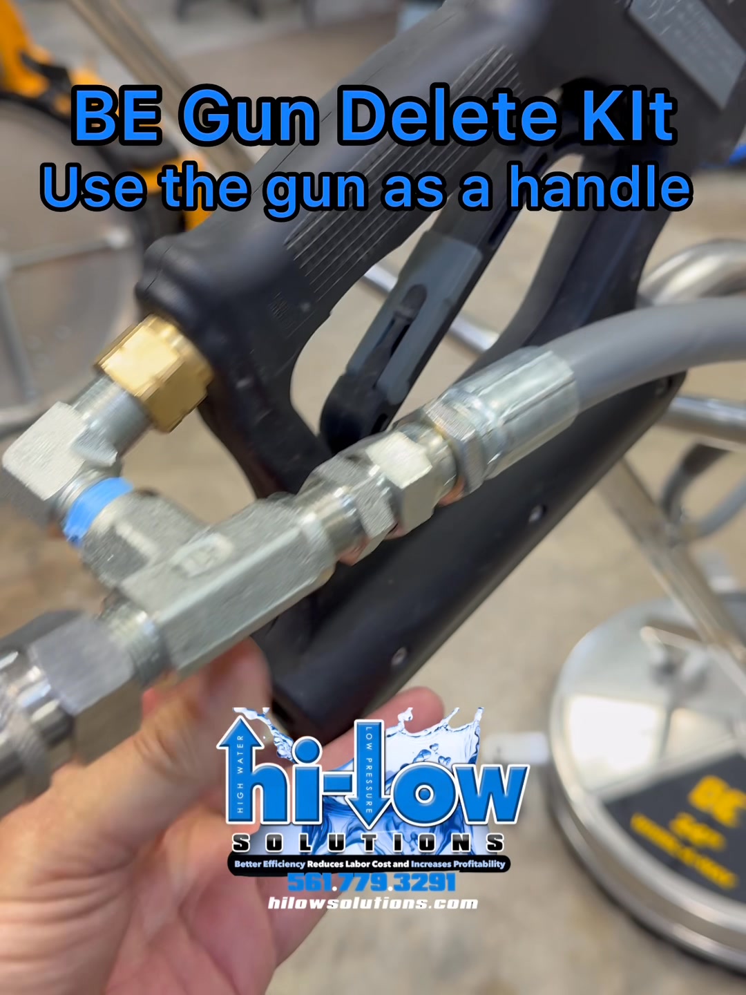 BE Surface Cleaner Gun Deletion Kit