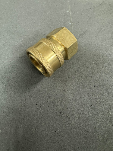 1/4” Brass Quick Connect Socket