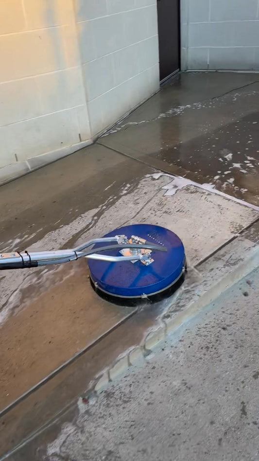 Customer Converts to Hi-Low Surface Cleaner