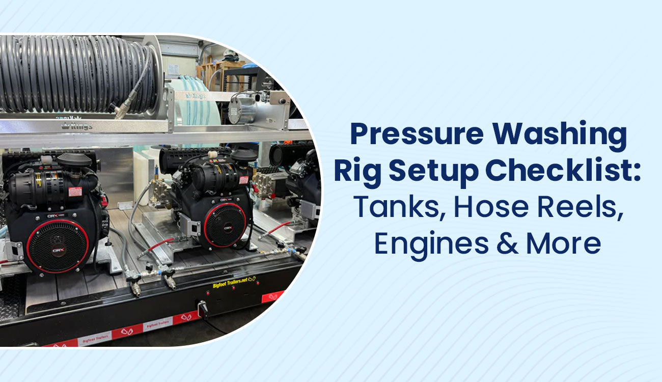 Pressure Washing Rig Setup Checklist: Build a Reliable Trailer or Skid ...