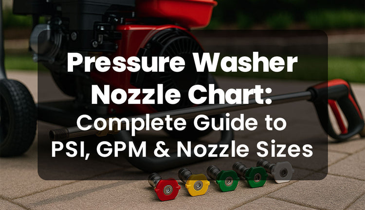 Pressure Washer Nozzle Chart PSI, GPM & Sizes Guide HiLow Solutions
