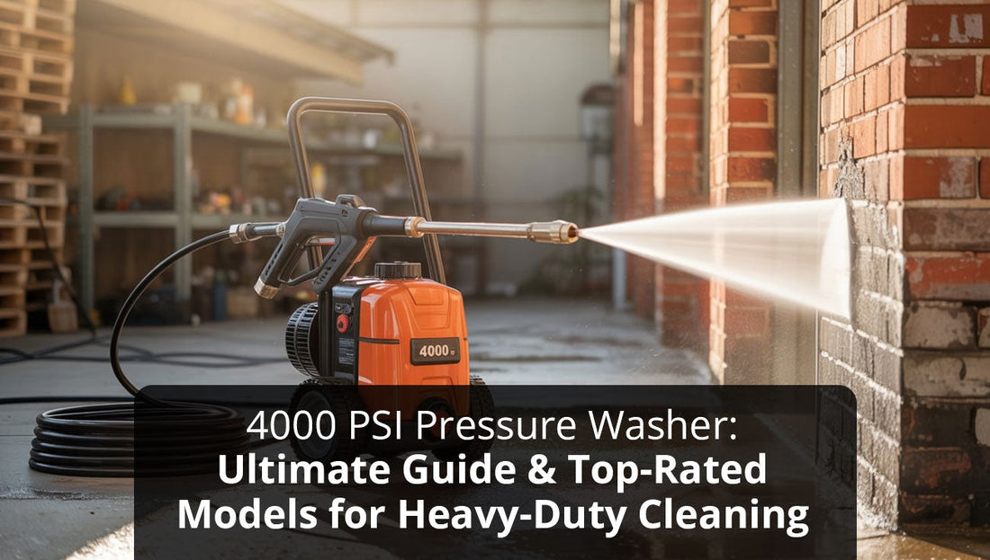 4000 PSI Pressure Washer: Ultimate Guide & Top-Rated Models for Heavy-Duty Cleaning