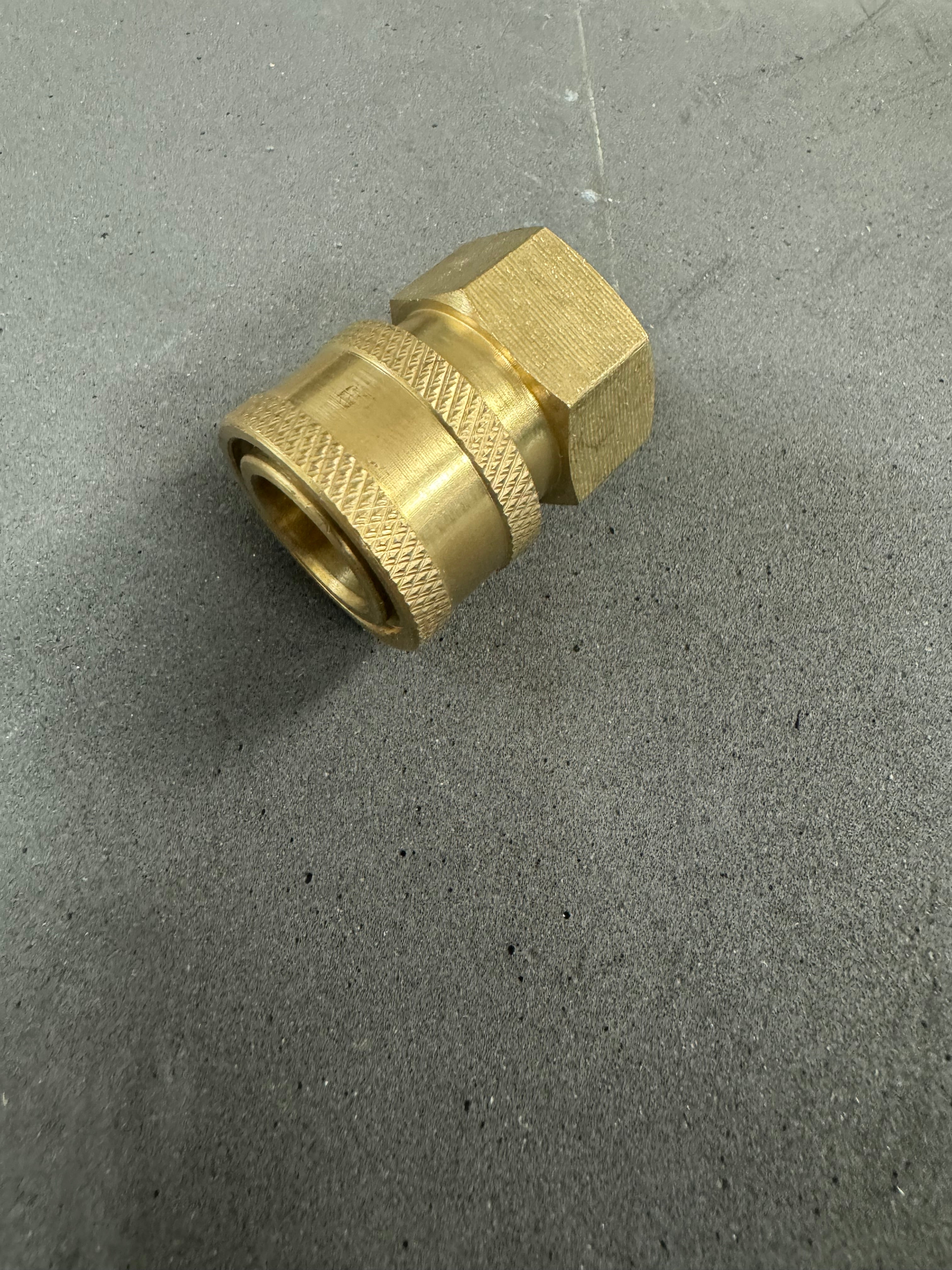 1/4” Brass Quick Connect Socket – Hi-Low Solutions
