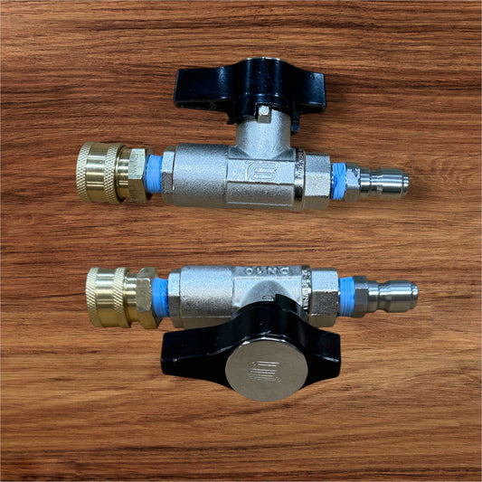 DN10 3/8” Ball Valve with quick connects