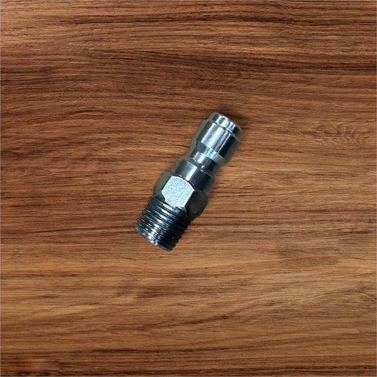 1/4” Male Quick Connect Stainless Steel Plug