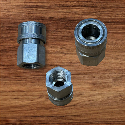 1/2” Female Stainless Steel Quick Connect Socket