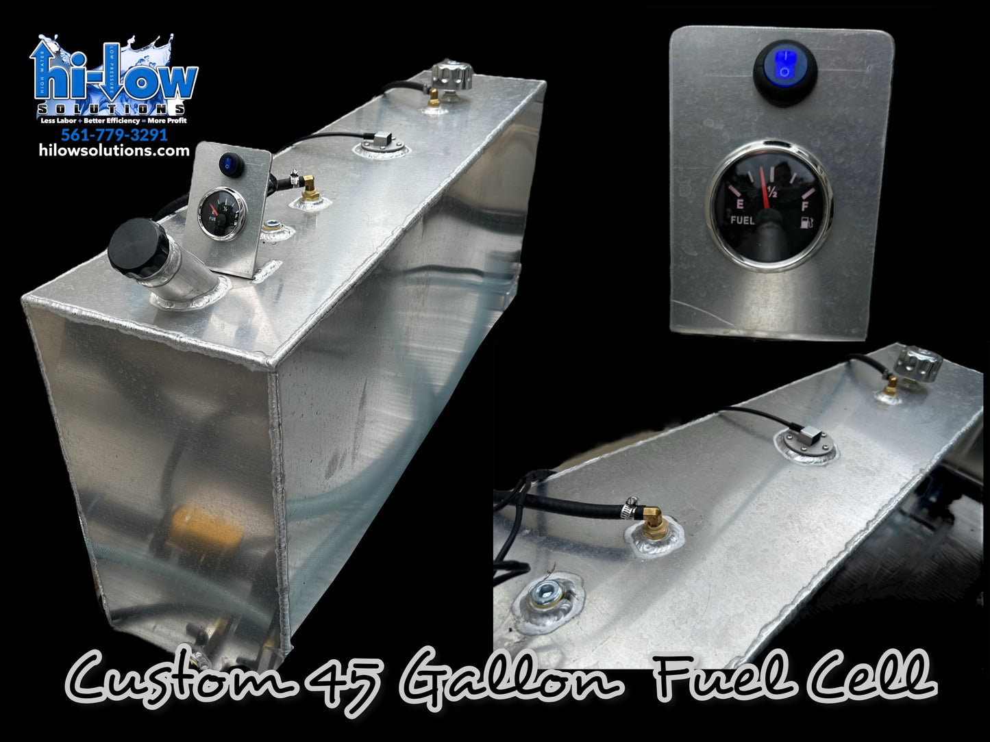 HiLow Custom 45 Gal Aluminum Fuel Cell