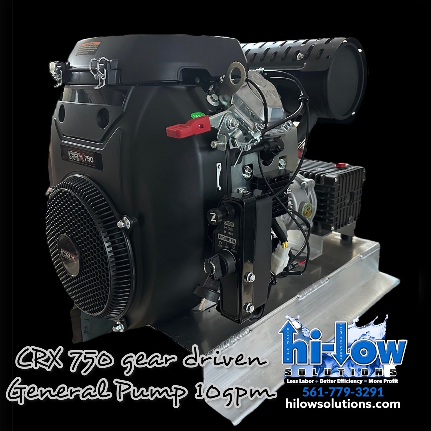 Hi-Low 3200 PSI @ 10gpm Pressure Washer