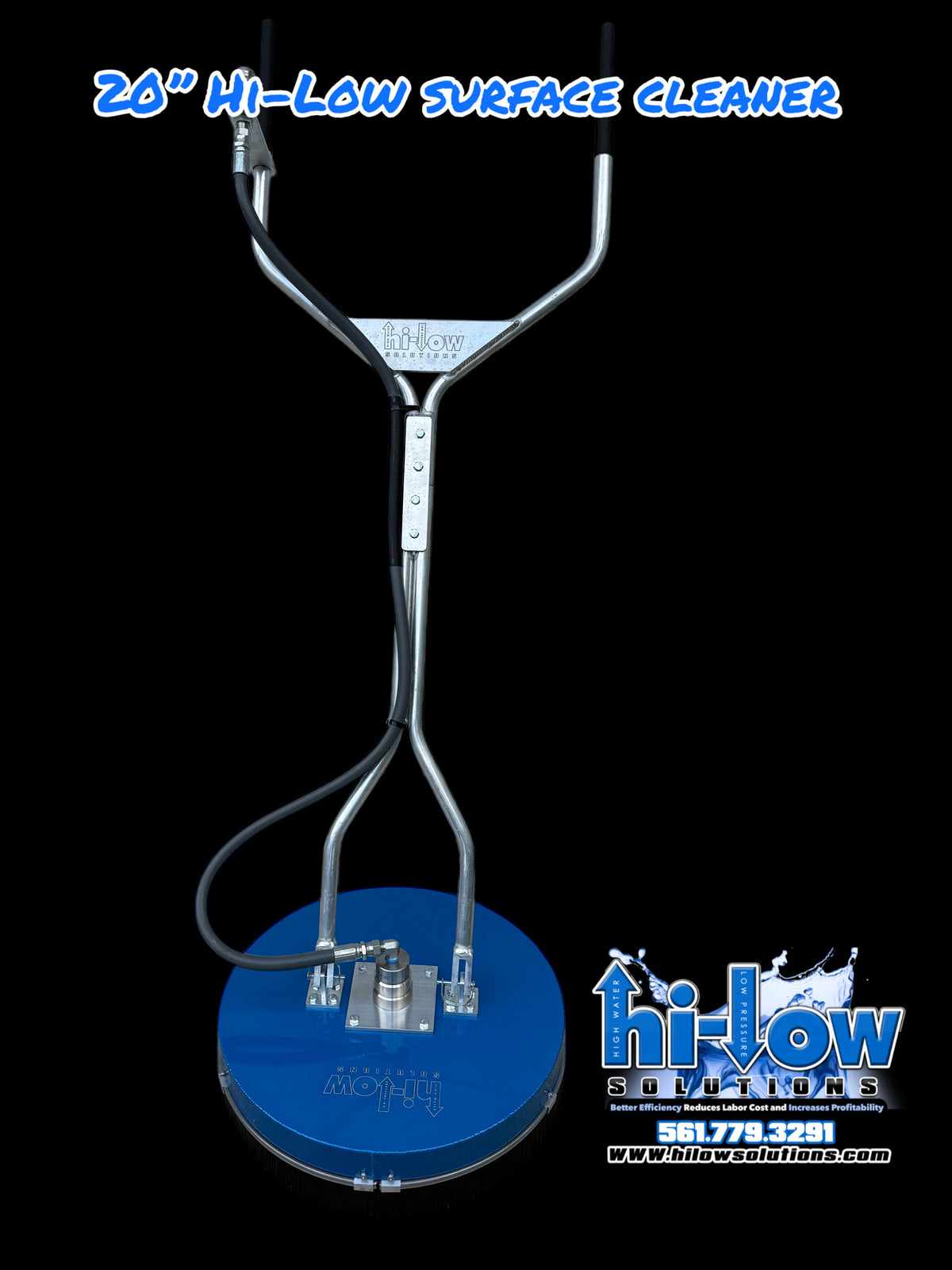 20 Cleaner Premium Quality 20” Surface Cleaner - Hi-Low Solutions