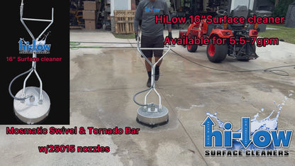 Hi-Low 16” Mini Surface Cleaner— NEW PRODUCT!!!!