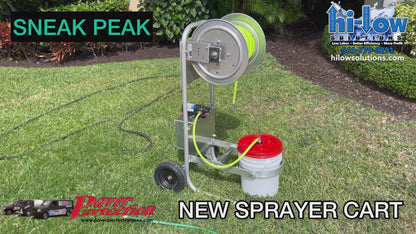 HiLow Custom Aluminum Sprayer Cart