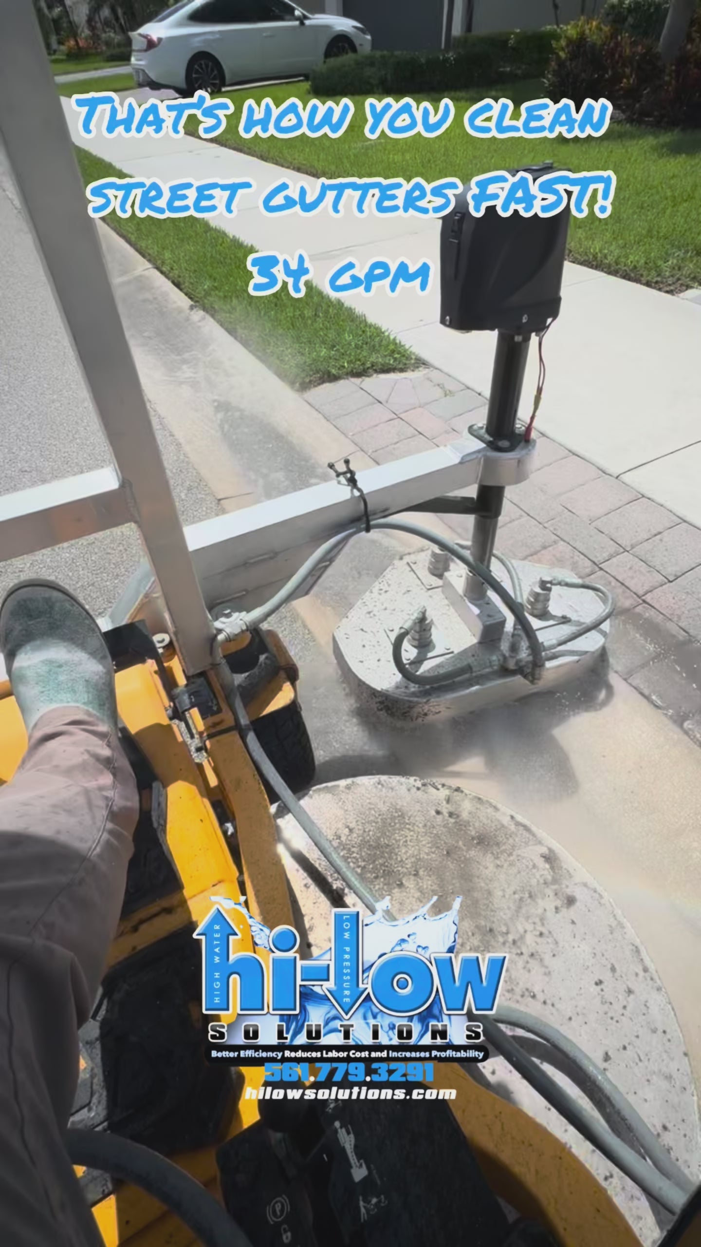 Hi-Low BEAST Riding Surface Cleaner - Hi-Low Solutions