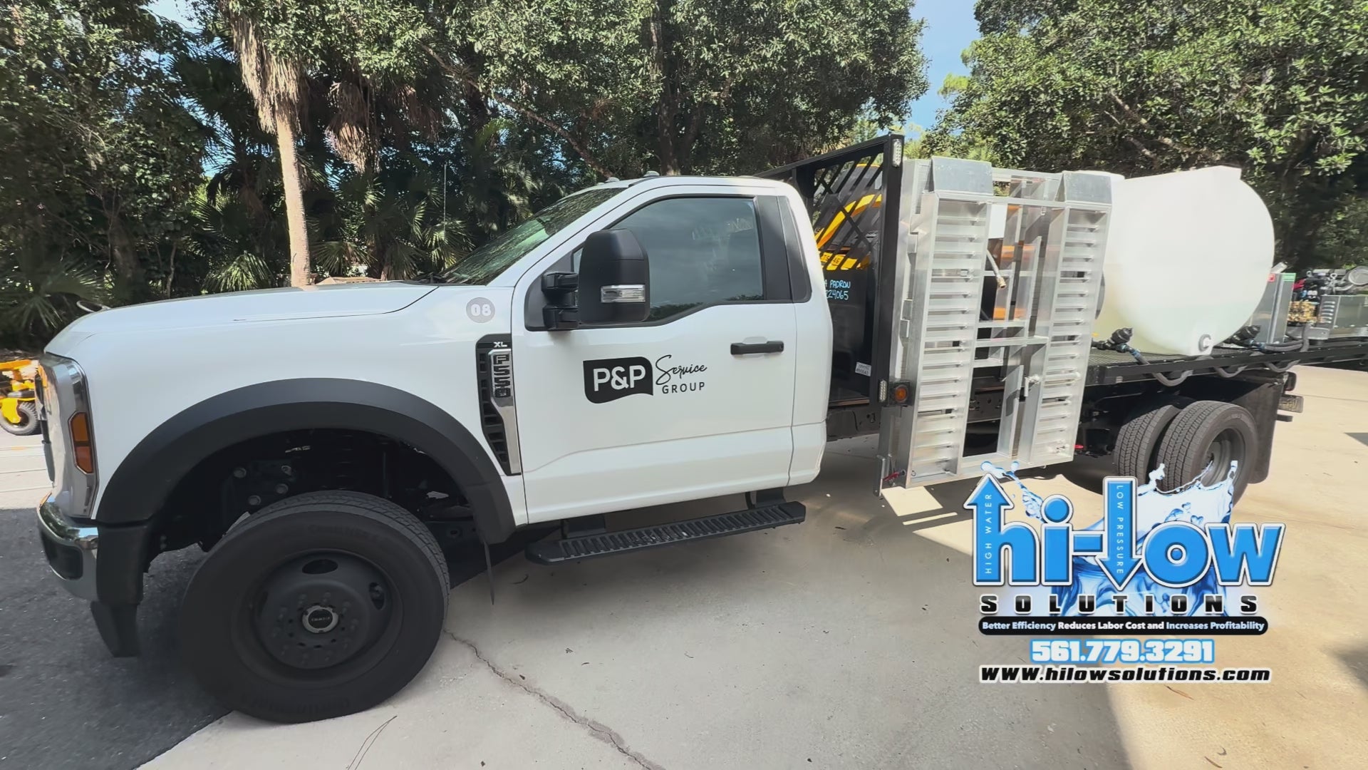 Load video: Flatbed BEAST rig